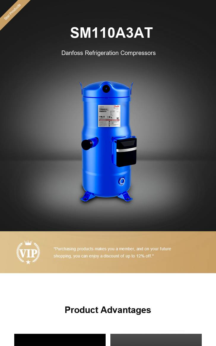 Danfoss Compressor SM110A3AT, technical parameters pdf, structure diagram